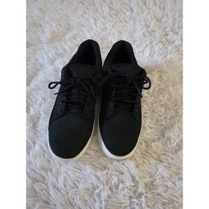 Timberland Maple Grove Oxford Sneaker Black Nubuck Kids 3.5